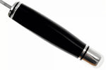 Couteau Buck 103 Skinner 0103BKS lame 10,2cm manche résine phénolique noir/alu avec étui en cuir