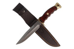 Couteau Muela Ranger 14-R 9227 lame 14cm manche en stamina avec pommeau en laiton + étui en cuir