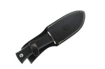 Couteau Muela Viper 11-S 9288 lame 11cm manche en gomme noir + étui en cuir