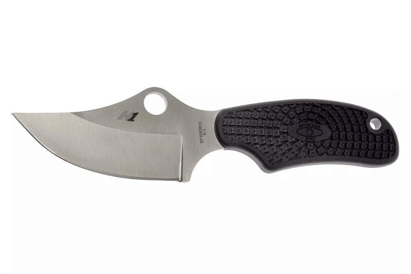 Couteau Spyderco ARK FB35PBK lame 5,5cm manche noir + étui polymère avec chaînette