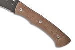 Machette Buck 108 Compadre Froe 0108BRS1 lame 21,4cm manche micarta avec étui en cuir