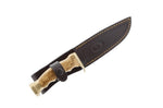 Couteau Muela Ranger 9270 lame 14,5cm inox manche en bois d'olivier + étui en cuir