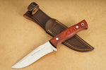 Couteau Muela Pointer 9330 lame 12cm en inox manche en stamina + étui en cuir