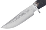 Couteau Muela Braco 9275 lame 11cm en inox manche en bois de cerf avec lacet + étui en cuir