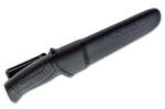 Couteau Mora Companion 12141 lame inox 10,4cm manche caoutchouc noir + étui
