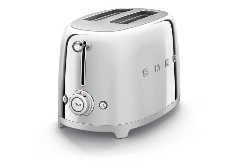 Toaster Smeg 2 tranches années 50 - Chrome