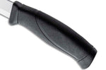 Couteau Mora Companion 12141 lame inox 10,4cm manche caoutchouc noir + étui