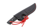 Couteau Muela Kodiak 9306 lame en inox 10cm manche en micarta gris + étui en cuir