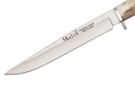 Couteau Muela Gredos 9218 lame en inox 14cm manche en bois de cerf + étui en cuir