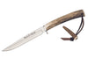 Couteau Muela Gredos 9218 lame en inox 14cm manche en bois de cerf + étui en cuir