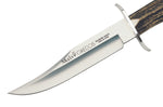 Couteau Muela Gredos 9219 lame en inox 16cm manche bois de cerf + étui en cuir