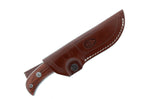Couteau Muela Husky 9308 lame en inox 11cm manche en bois avec étui en cuir