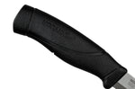 Couteau Mora Companion Heavy Duty 13158 lame inox 10,4cm manche caoutchouc noir + étui