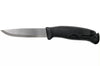 Couteau Mora Companion Spark 13567 lame inox 10,4cm manche caoutchouc noir avec pierre à feu + étui