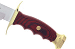 Couteau Muela Bowie 9310 lame en inox 18cm manche en stamina wood