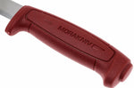 Couteau Mora Basic 511 12147 lame carbone 9,1cm manche polypropylène rouge + étui