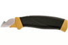 Couteau Mora Électricien 12201 ambidextre lame inox 2,1cm manche en caoutchouc noir/jaune avec étui