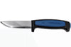 Couteau Mora Pro S 12242 lame inox 9,1cm manche caoutchouc bleu + étui