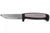 Couteau Mora Pro Robust 12249 lame carbone 9,1cm manche caoutchouc gris + étui