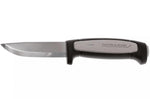 Couteau Mora Pro Robust 12249 lame carbone 9,1cm manche caoutchouc gris + étui