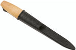 Couteau à sculpter Mora 120 106.1600 lame carbone laminé 6cm manche bouleau + étui