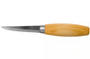 Couteau à sculpter Mora 106 106.1630 lame carbone laminé 8,2cm manche bouleau + étui
