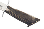 Couteau Muela Chevreuil 9220 lame en inox 22cm manche en bois de Cerf + étui en cuir