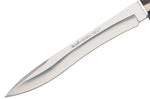 Couteau Muela Chevreuil 9220 lame en inox 22cm manche en bois de Cerf + étui en cuir