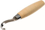 Couteau à sculpter Mora 164 droitier 13443 lame inox 5,5cm manche bouleau