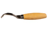 Couteau à sculpter Mora 163 double tranchant 13445 lame inox 7,4cm manche bouleau