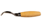 Couteau à sculpter Mora 163 double tranchant 13445 lame inox 7,4cm manche bouleau
