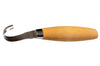 Couteau à sculpter Mora 162 double tranchant 13446 lame inox 5,5cm manche bouleau