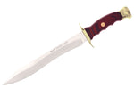 Couteau Muela Chevreuil 9313 lame en inox 22cm manche en Stamina + étui en cuir