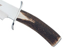 Couteau Muela Magnum 9229 lame en inox 19cm manche en bois de cerf + étui en cuir