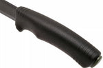 Couteau Mora Bushcraft Survival 11742 lame noire carbone 10,9cm manche caoutchouc noir avec allume feu + étui