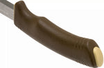 Couteau Mora Bushcraft Survival 13033 lame inox 10,9cm manche caoutchouc marron avec allume-feu + étui