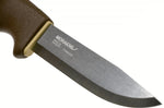 Couteau Mora Bushcraft Survival 13033 lame inox 10,9cm manche caoutchouc marron avec allume-feu + étui