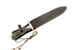 Couteau Muela Bowie 9269 lame en inox 26cm manche en bois de cerf + étui en cuir