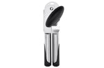 Ouvre-boîte manuel OXO Steel en acier inoxydable et santoprène