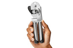 Ouvre-boîte manuel OXO Steel en acier inoxydable et santoprène
