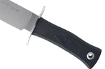 Couteau Muela Sarrio 9291 lame en inox 19cm avec manche en gomme noire + étui en cuir