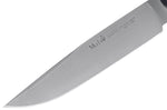 Couteau Muela Sarrio 9291 lame en inox 19cm avec manche en gomme noire + étui en cuir