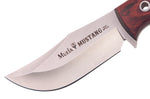 Couteau Muela Mustang 9332 lame en inox 8cm manche en stamina + étui en cuir