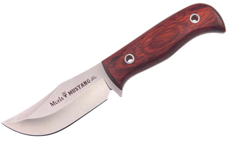 Couteau Muela Mustang 9332 lame en inox 8cm manche en stamina + étui en cuir