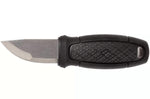 Couteau de poche Mora Eldris 12647 lame inox 5,9cm et manche en caoutchouc noir + étui