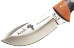 Couteau Muela Kudu 9278 série limitée lame 10cm manche en bois de granadillo et d'asteropeia + étui en cuir