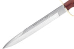 Couteau Muela Alcaraz 9296 lame en inox 26cm manche en bois de stamina + étui en cuir