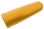 Couteau de poche Mora Eldris 12650 lame inox 5,9cm manche caoutchouc jaune + étui