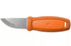 Couteau de poche Mora Eldris 13501 lame inox 5,9cm manche caoutchouc burnt orange + étui