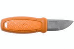 Couteau de poche Mora Eldris 13501 lame inox 5,9cm manche caoutchouc burnt orange + étui